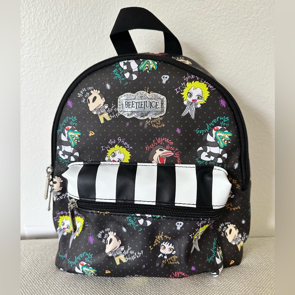 Beetlejuice Halloween Backpack